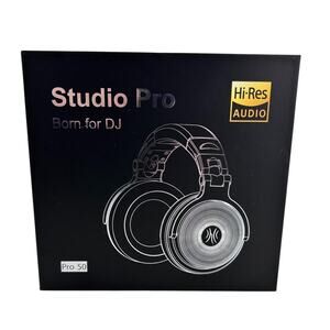 OneOdio Pro 50 Over Ear Headphone Studio Wired Bass Headset 50mm Driver Foldable